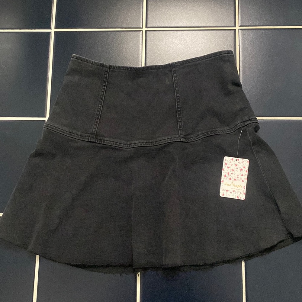 NWT Free People Black Skirt